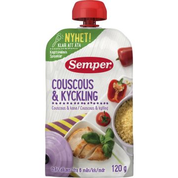 SEMPER COUSCOUS JA KANA 6KK 120 G