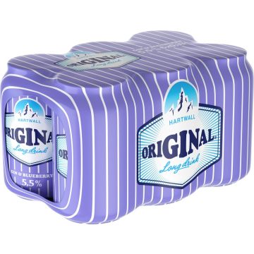 ORIGINAL LONG DRINK 5,5% BLUEBERRY 0,33 TLK 6-PACK 1,98 L