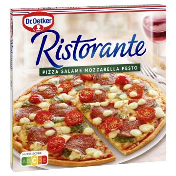 DR. OETKER RISTORANTE PIZZA SALAME-MOZZARELLA-PESTO 360 G