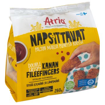 ATRIA NAPSITTAVAT KANAN FILEEFINGERS 260 G