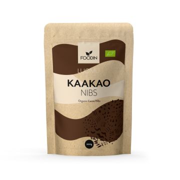 FOODIN KAAKAONIBS LUOMU 200 G