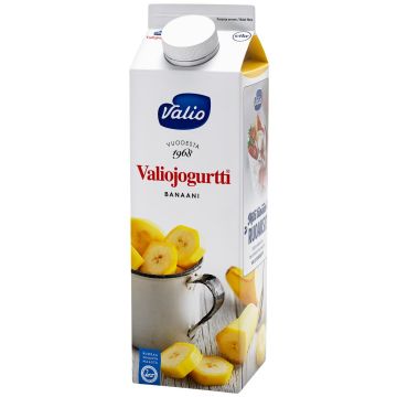 VALIO JOGURTTI BANAANI LAKTON 1KG