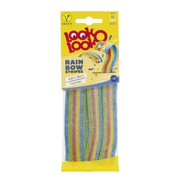 LOOK-O-LOOK SOUR STRIPES RAINBOW 90 G