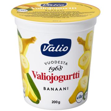 VALIO JOGURTTI BANAANI LAKTON 200 G