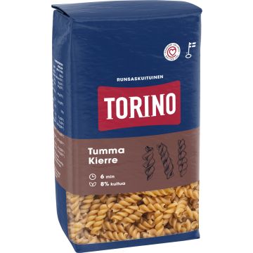 TORINO TUMMA KIERRE PASTA 500 G