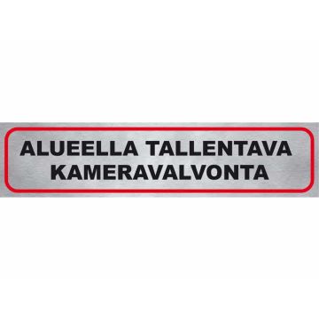 PISLA TARRA "ALUEELLA TALLENTAVA KAMERAVALVONTA"