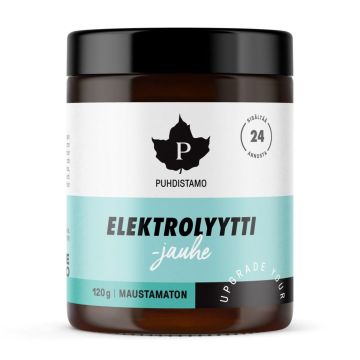 PUHDISTAMO ELEKTROLYYTTIJAUHE MTON 120 G