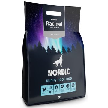 RACINEL NORDIC KOIRAN TÄYSRAVINTO PUPPY 3 KG