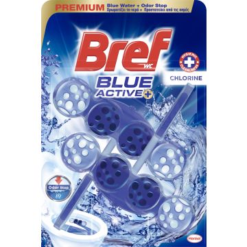 BREF BLUE ACTIVE CHLORINE DUO WC-RAIKASTIN 2-PACK 100 G