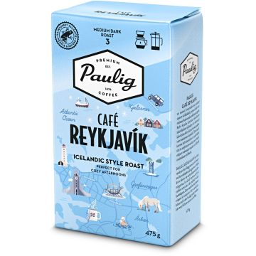 PAULIG CAFE REYKJAVIK SJ UTZ 475 G