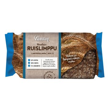 UOTILAN AITO PÄLKÄNEEN MAALAISRUISLIMPPU 400 G