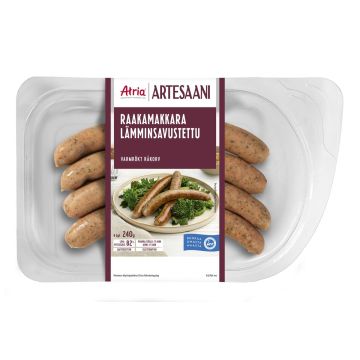 ATRIA ARTESAANI LÄMMINSAVUSTETTU RAAKAMAKKARA 240 G