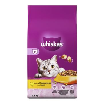 WHISKAS 1+ KANAA 3,8 KG