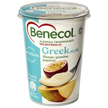 BENECOL GREEK STYLE JOGURTTI MANGO-PASSION 450 G