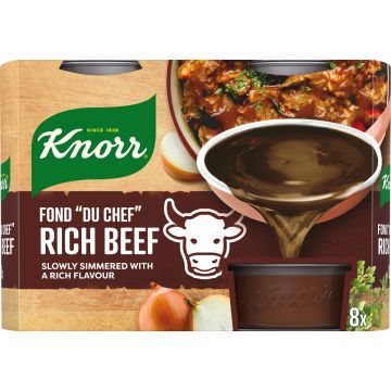 KNORR FOND DU CHEF TUMMA NAUDANLIHA-ANNOSFONDI 224 G