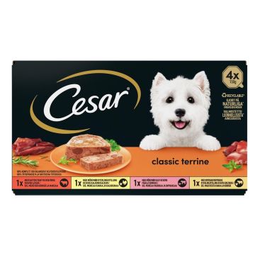 CESAR CLASSICS SELECTION 4*150G MUREKE 600 G