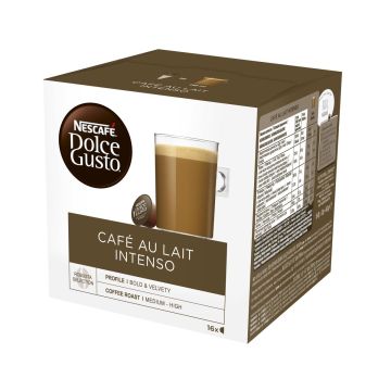 NESCAFE DOLCE GUSTO CAFE AU LAIT INTENSO 16KAPS 160 G