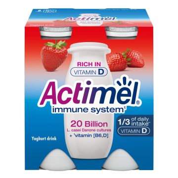 DANONE ACTIMEL MANSIKKA 4*100G 400 G