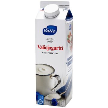 VALIO JOGURTTI MAUSTAMATON LAKTON 1KG