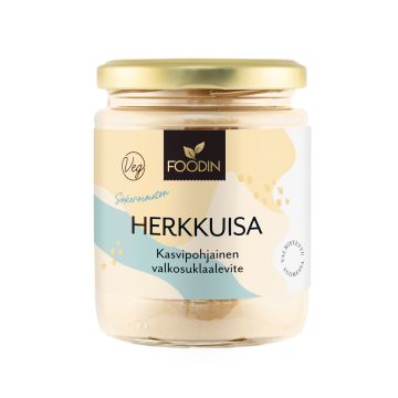 FOODIN HERKKUISA VALKOSUKLAALEVITE SOKEROIMATON 240 G