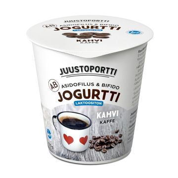 JUUSTOPORTTI AB-JOGURTTI KAHVI LAKTON 150 G