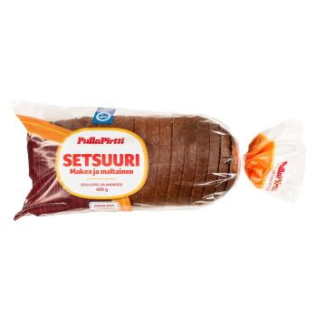 PULLAPIRTTI SETSUURI VIIPALOITU SEKALEIPÄ 480 G