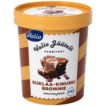 VALIO JÄÄTELÖ SUKLAA-KINUSKI BROWNIE LAKTON 480 ML