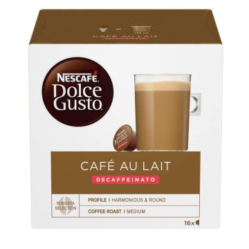 NESCAFE DOLCE GUSTO CAFÉ AU LAIT KOFEIINITON 16 KAPS 160 G