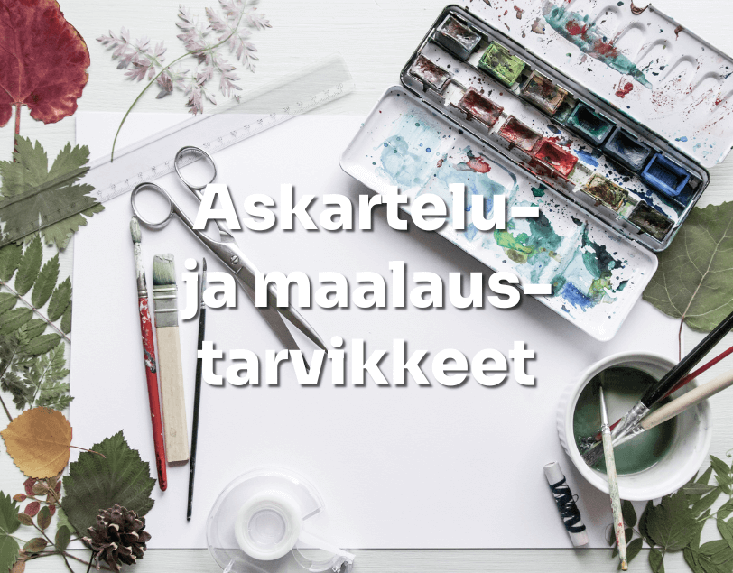 Askartelu- ja maalaustarvikkeet