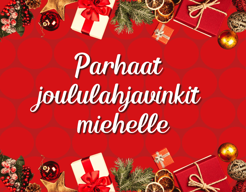 Parhaat joululahjavinkit miehelle